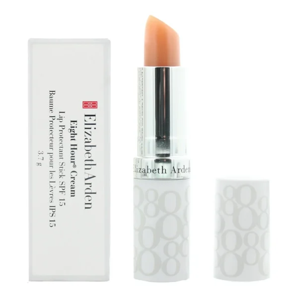 Elizabeth Arden, Eight Hour Cream, Lip Balm, Transparent, SPF 15, 3.7 g