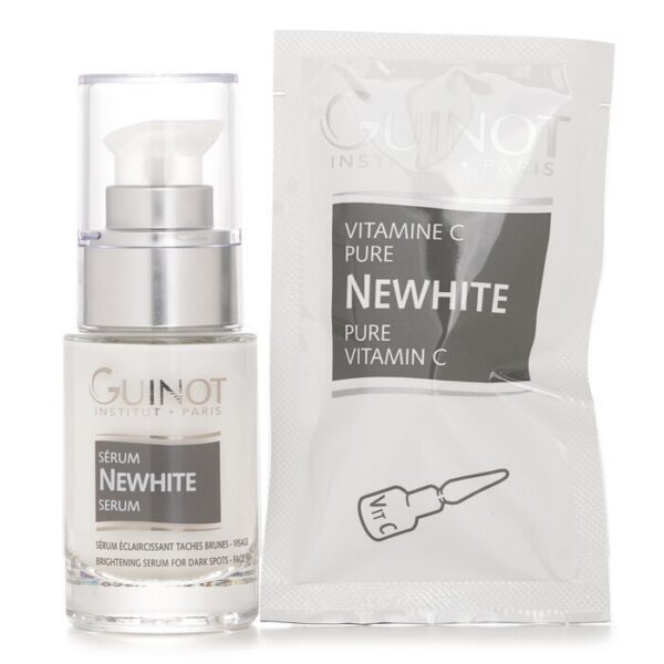 Guinot Newhite Vitamin C Brightening Serum (Brightening Serum 23.5ml/0.8oz + Pure Vitamin C 1.5g/0.05oz) 2pcs | Cosmetics Now US