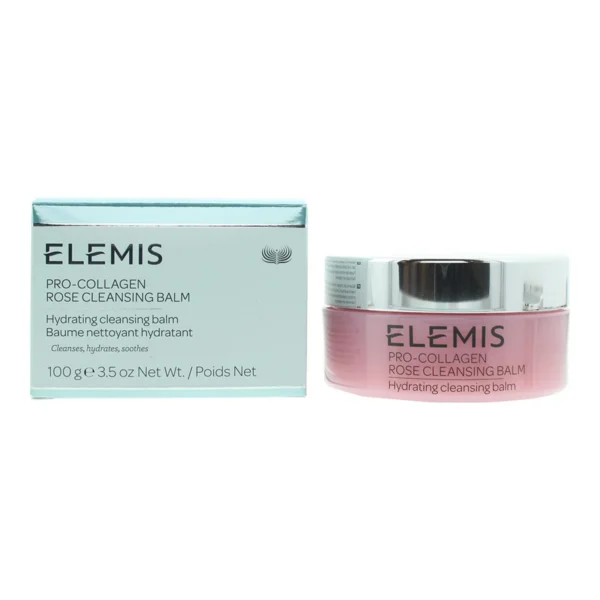 641628401796-1-68dfd93c5730a.webp Elemis, Pro-Collagen, Rose, Hydrating, Cleansing Balm, For Face, 100 g