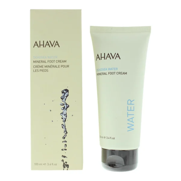 697045150137-2-68ffa76ead192.webp Ahava, Dead Sea Water, Revitalizes, Daily, Foot Cream, 100 ml