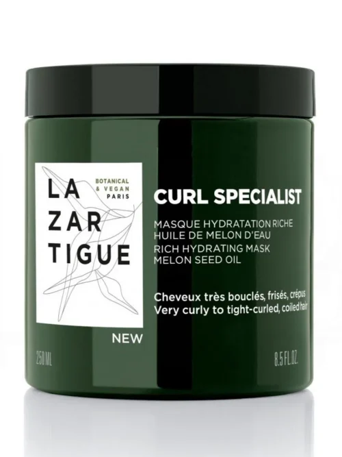 Lazartigue, Curl Specialist, Hair Treatment Cream Mask, Hydration, 250 ml