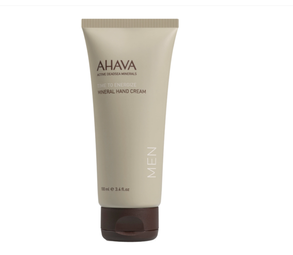 Ahava, Men Time To Energize Mineral, Hydrating, Hand Cream, 100 ml