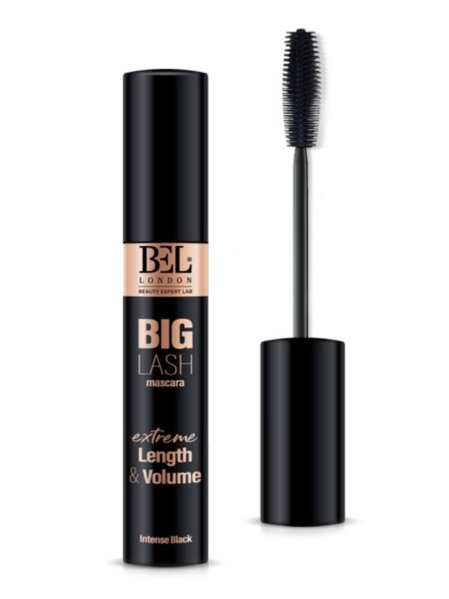 Bel London, Big Lash, Volumizing & Lengthening, Mascara, Intense Black, 13.5 ml