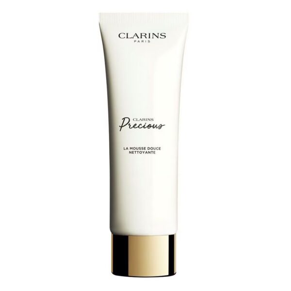 clarins-precious-la-mousse-makeup-removing-cleansing-foaming-cream-125-ml-1768392884.jpg Clarins, Precious La Mousse, Премахване на грим, Почистваща пенлива крема, 125 мл
