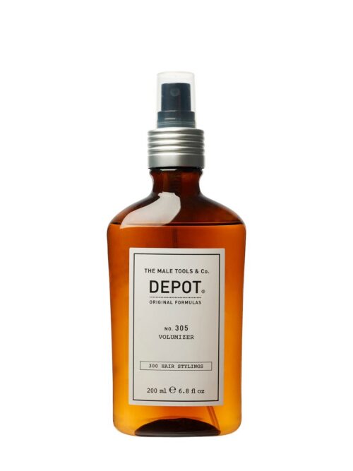 Depot, 300 Hair Stylings No. 305, Glycerin, Hair Spray, For Volume & Texture, Soft Hold, 200 ml