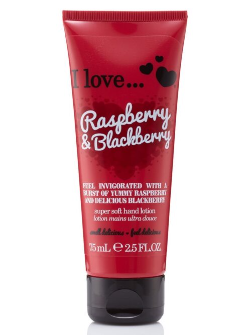 I Love, Raspberry & Blackberry, Hydrating, Hand Lotion, 75 ml