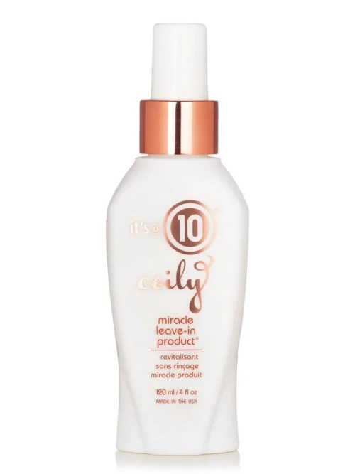 It's a 10, Coily Miracle, Hair Leave-In Conditioner, For Revitalizing, 120 ml