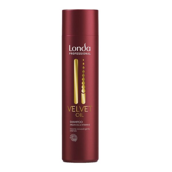Londa Professional, Velvet Oil, Argan Oil & Vitamin E, Hair Shampoo, For Repairing, 250 ml