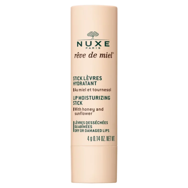 Nuxe, Reve de Miel, Vegan, Hydrating, Lip Balm, 4 g
