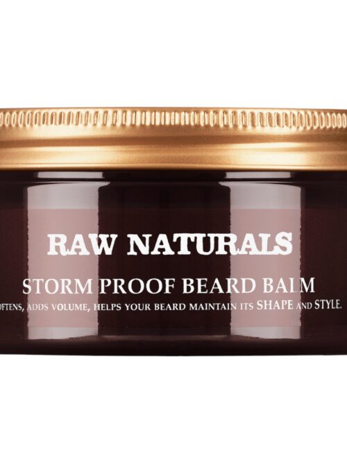 Raw Naturals, Storm Proof, 100% vegan, Beard Balm, Softening, 100 ml