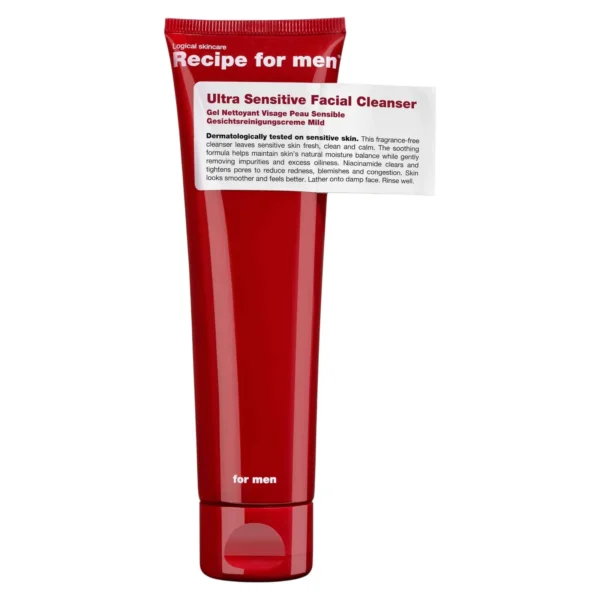 recipe-for-men-ultra-sensitive-facial-cleanser-fragrance-free-gentle-cleansing-cleansing-gel-face-100-ml-1761815166-1.webp Recipe For Men, Ultra Sensitive Facial Cleanser, Fragrance-Free, Gentle Cleansing, Cleansing Gel, Face, 100 ml