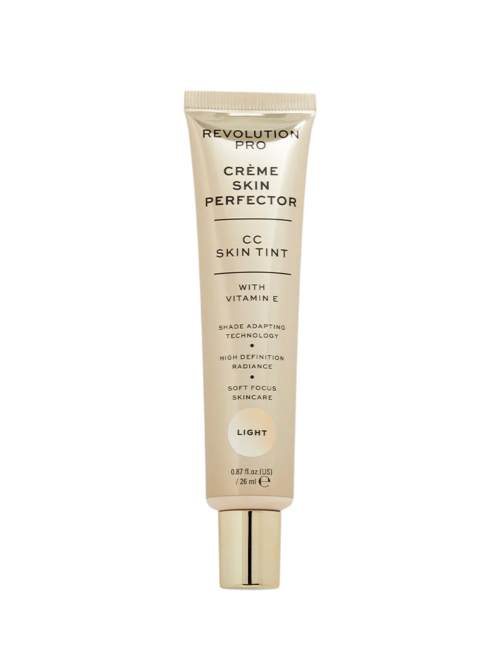 Revolution Pro, Perfecting Skin Tint, Vitamin E, Natural Radiance, CC Cream, Light, 26 ml