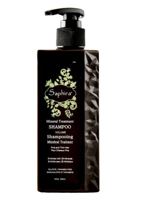 saphira-mineral-treatmen-hair-shampoo-for-moisturizing-250-ml-0-818230020022-1672731759.jpg Saphira, Mineral Treatment, Hair Shampoo, For Volume, 250 ml