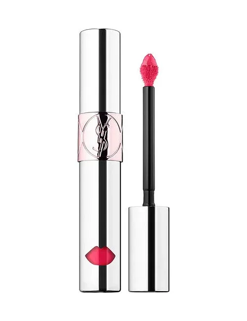 Yves Saint Laurent, Volupte Liquid Colour Balm, Lasting Care, Lip Balm, 8, Excite Me Pink, 6 ml