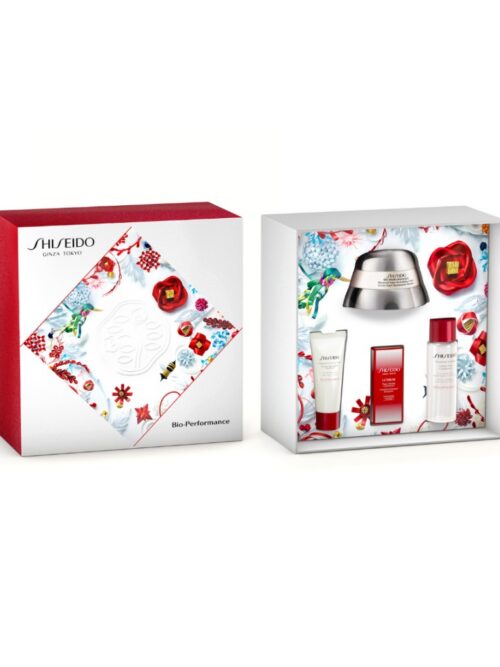 Shiseido Bio-Performance Комплект за лице – крем, серум, пяна и лосион