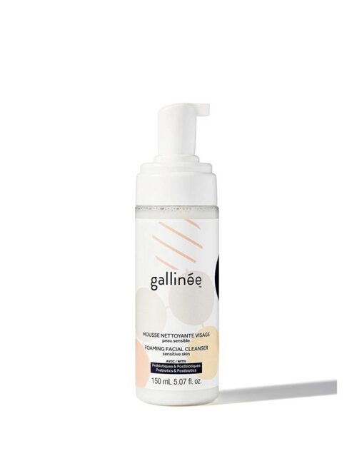 Gallinee, Microbiome Skincare, Prebiotics & Postbiotics, Purifying, Cleansing Foaming Cream, 150 ml