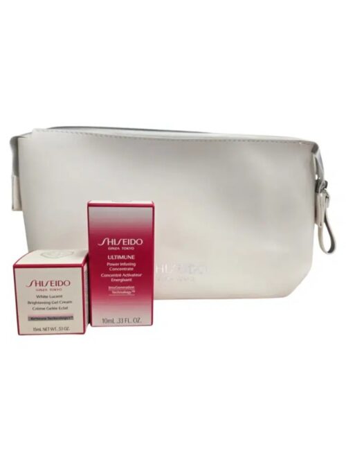 White Lucent Set Shiseido: White Lucent, Brightening, Day, Cream, For Face, 15 ml + White Lucent, Illuminating, Serum, For Face, 10 ml